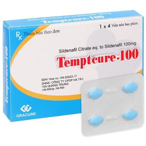 THUỐC CƯƠNG DƯƠNG TEMPTCURE 100MG HỘP 4 VIÊN