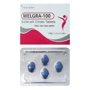 THUỐC CƯƠNG DƯƠNG WELGRA 100MG HỘP 4 VIÊN