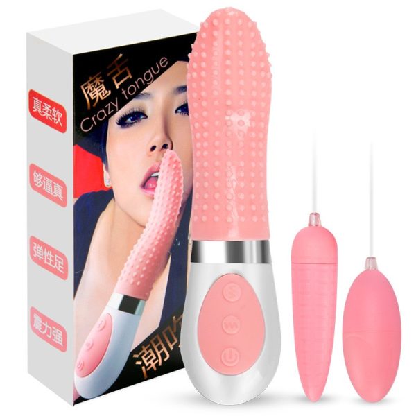 BỘ LƯỠI LIẾM VS TRỨNG RUNG CRAZY TONGUE