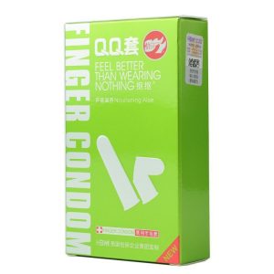 BAO CAO SU NGÓN TAY QQ XANH LÁ HỘP 10 CÁI