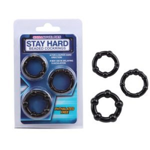 BỘ 3 VÒNG BI STAY HARD ĐEN RẺ