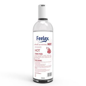 GEL BÔI TRƠN FEELEX NÓNG 250ML