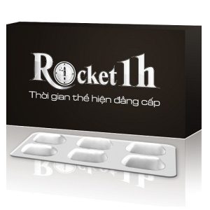 THUỐC CƯƠNG DƯƠNG ROCKET 1H THÁI DƯƠNG HỘP 6 VIÊN